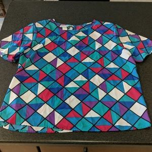 SALE 2/$6 Vintage Kathi Lee blouse